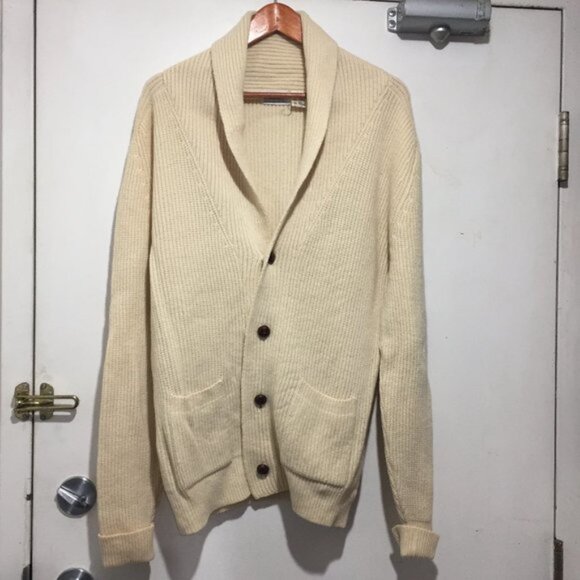 VINTAGE PORTS INTERNATIONAL KNITTED CARDIGAN SWEATERS SIZE M - Picture 2 of 11